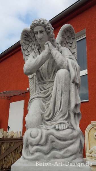 Engel, Steinfigur, Statue, Gartenfigur, Steinguss, Skulptur, Gartendekoration