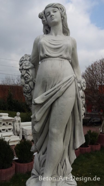 Steinfiguren Set, Gartenfiguren, Skulpturen, Statuen