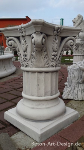 Säule, Sockel, Steinsäule, Figurensäule, Podest, Gartendekoration