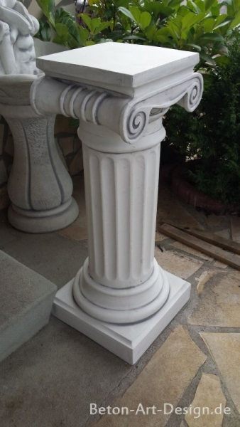 Säule, Betonsäule, Steinsäule, Gartensäule, Kapitel, Basis