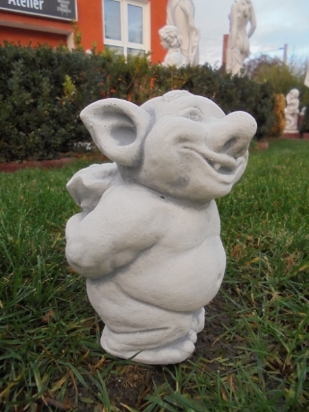 Troll, Statue, Steinfigur, Skulptur, Gartendekoration