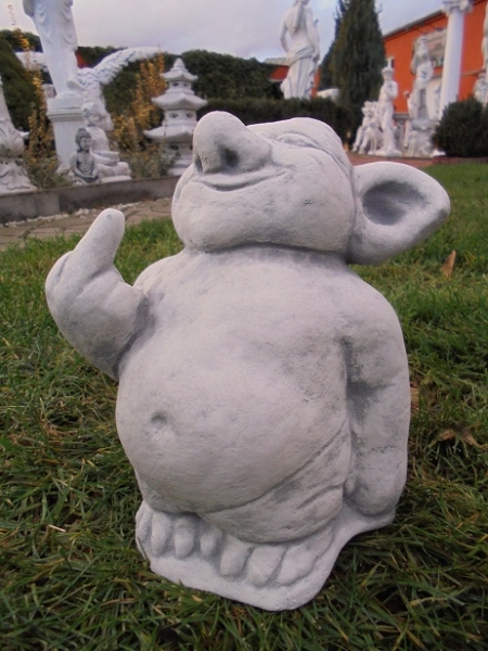 Troll, Steinfiguren, Gartenfiguren, Skulpturen, Statuen