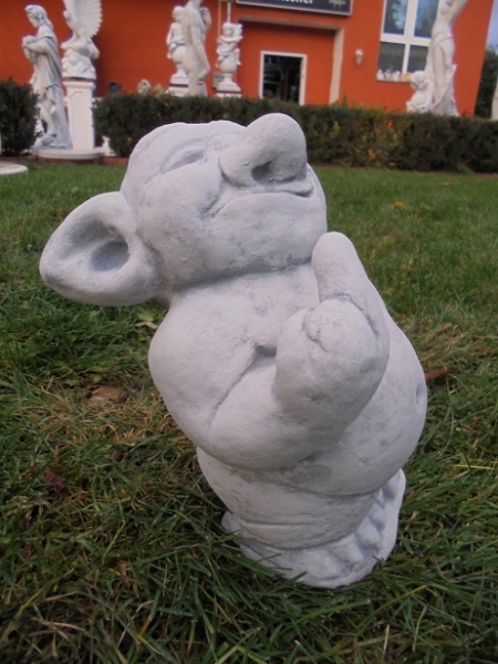 Troll, Statue, Steinfigur, Skulptur, Gartendekoration