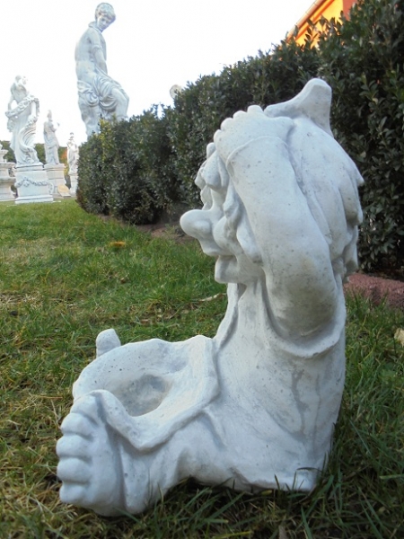 Troll, Statue, Steinfigur, Skulptur, Gartendekoration