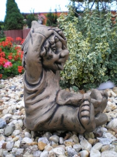 Zwerg, Gartenfiguren, Steinfiguren, Statuen, Skulpturen, Gartendekoration