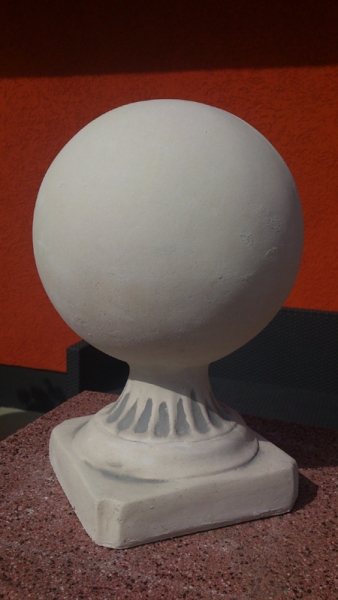 Pinienzapfen, Pfeilerschmuck, Obelisk, Pfeilerkappe, Gartendekoration
