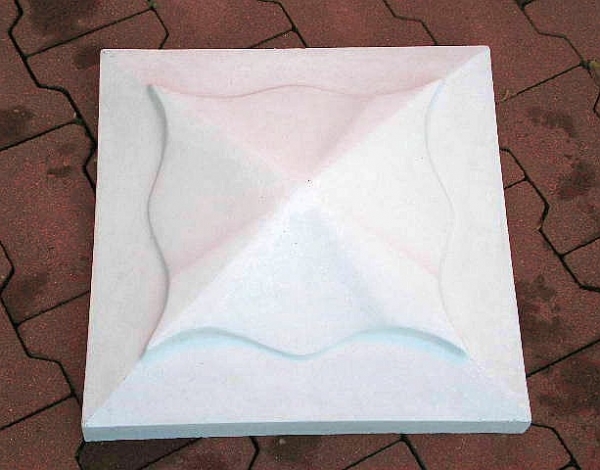 Cornerstone gateposts piers 111 cm high