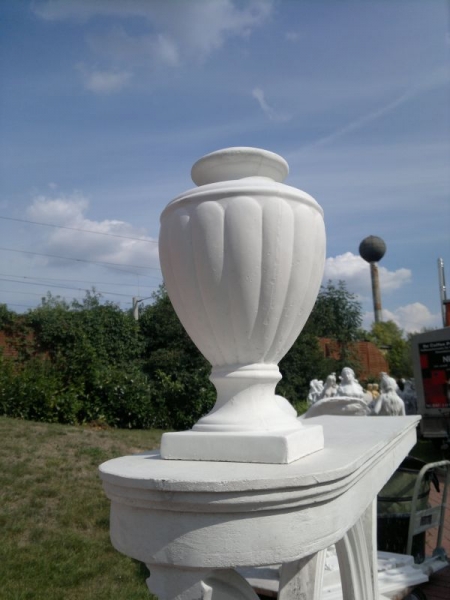 Pinienzapfen, Pfeilerschmuck, Obelisk, Pfeilerkappe, Gartendekoration