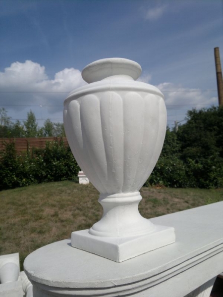 Pfeilerschmuck, Schmuckamphore, Vase, Pfeilerabdeckung, Park & Gartendekoration, Amphore