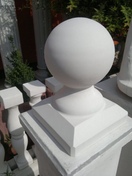 Pinienzapfen, Pfeilerschmuck, Obelisk, Pfeilerkappe, Gartendekoration