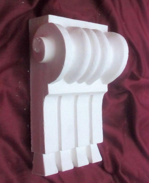 Konsole, Fassadenstuck, Fensterbank Konsole, Fassadenschmuck, Stuck, Gipsstuck