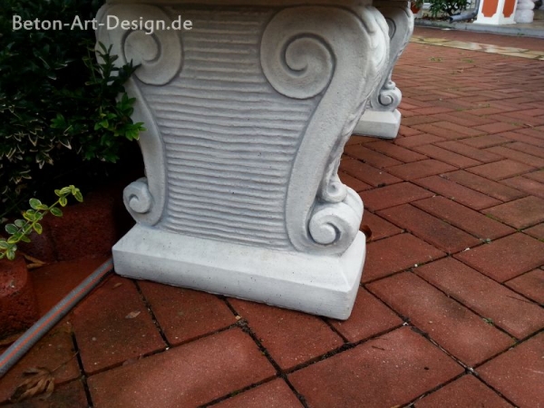Gartenbank, Steinbank, Betonbank, Parkbank, Gartendekoration