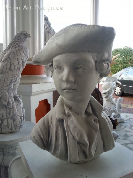 Büste, Skulptur, Steinfigur, Gartendekoration