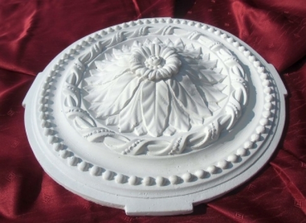 Deckenrosette, Zierelement, Stuck, Fassadenstuck, Relief