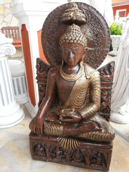 Buddha, Skulptur, Steinfigur, Gartenfigur