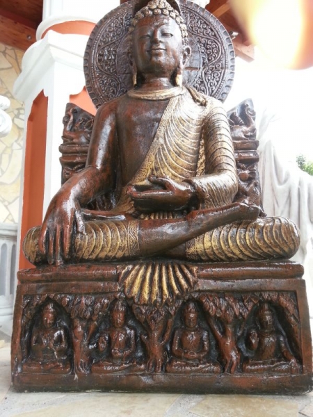 Buddha, Skulptur, Steinfigur, Gartenfigur