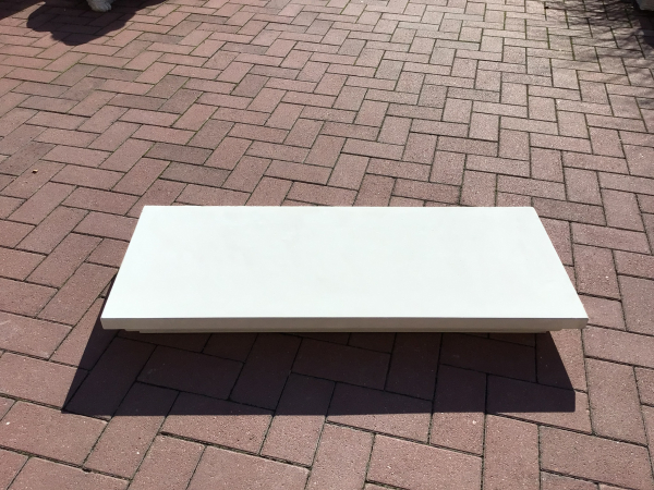 Treppenstufe, Beton, Steinguss, Frostsicher, Winterfest, Weißbeton, Fassadenstuck, Gartendekoration