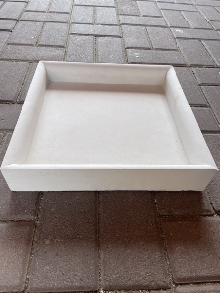 Untersetzer für Pflanzvasen / Untersetzer Wasserschale ca. 33,5 x 33,5 cm