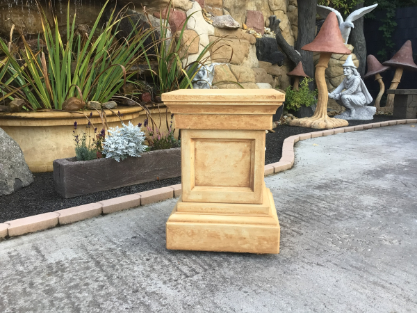 Sockel bestend aus 3 Teilen, 61 cm hoch, für Gartenfiguren, Statuen, Park & Gartendekoration, Steinguss