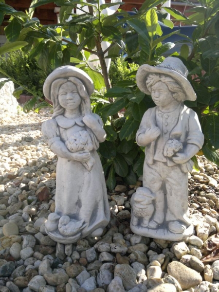 Gartenfiguren, Steinfiguren, Statuen, Skulpturen, Gartendekoration