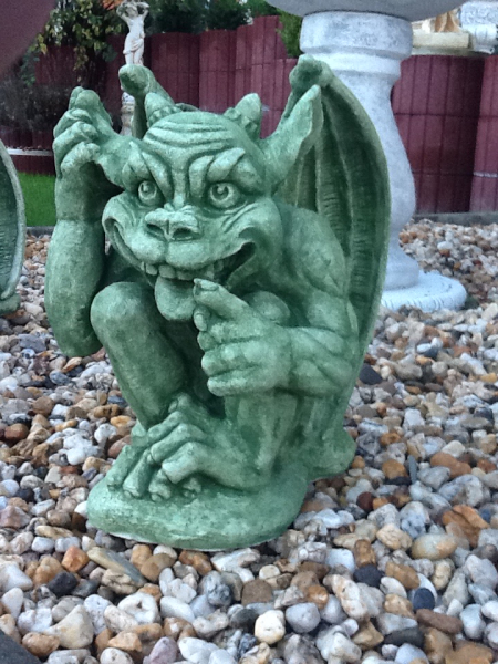 Gargoyle, Statue, Steinfigur, Frostsicher, Betonfigur