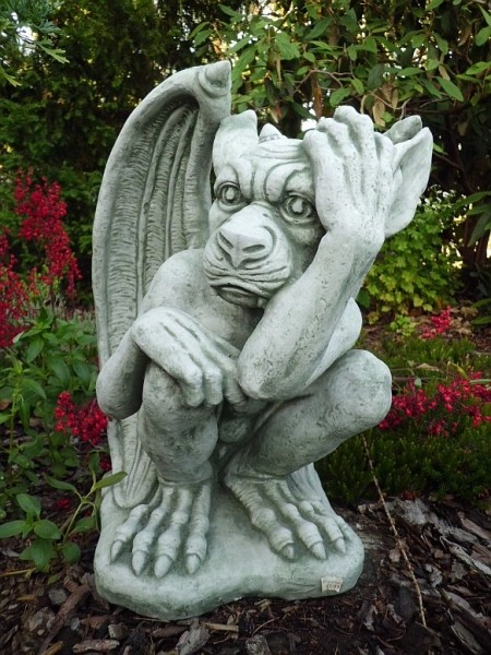 Gargoyle, Steinfigur, Skulptur, Gartenfigur