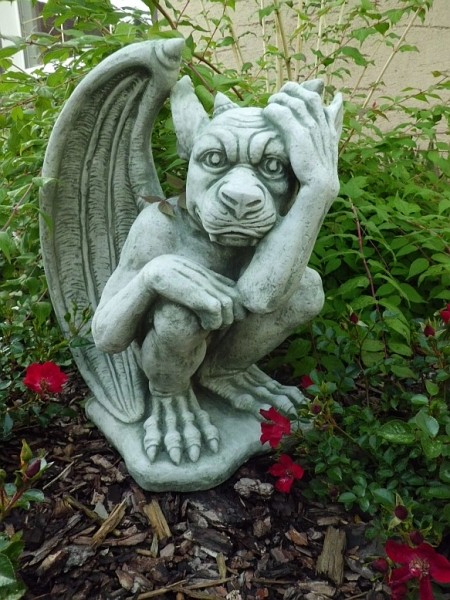 Gargoyle, Statue, Skulptur, Gartenfigur