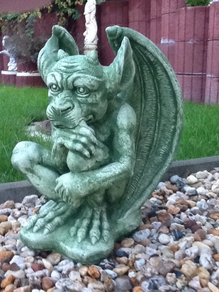 Skulptur, Gargoyle, Gartenfigur