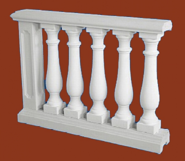 Balustraden Balustradengeländer 92cm hoch