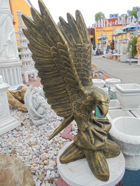 Adler Statuen, Steinfiguren, Skulpturen, Gartendekoration