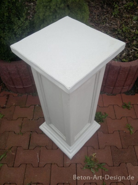 Säule, Betonsäule, Steinsäule, Gartensäule, Kapitel, Basis