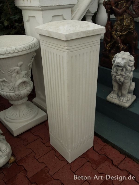 Säule, Sockel, Steinsäule, Figurensäule, Podest, Gartendekoration