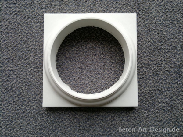 Basis / Kapitell im dorischen Stil, für Säulen 20,5 cm, Park & Gartendekoration, Bauelement