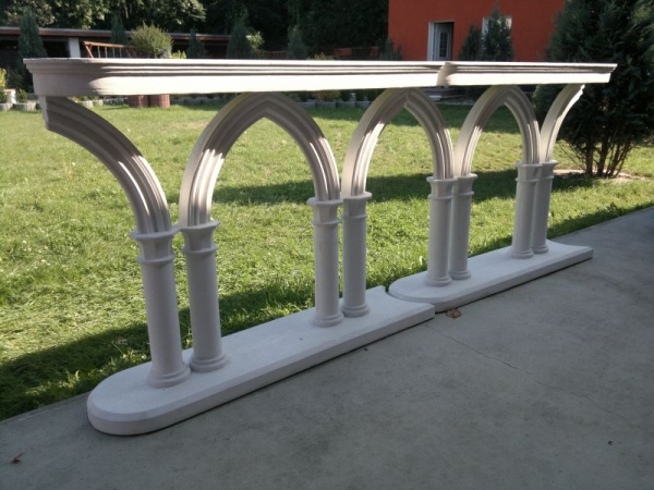 Balustraden, Baluster, Handlauf, Fusslauf, Gartendekoration