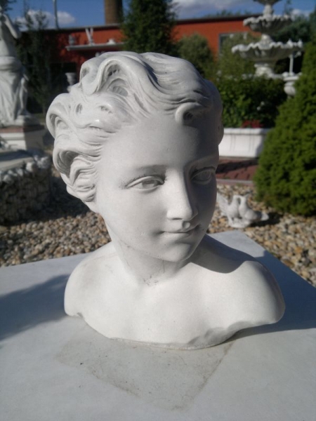 Büste, Skulptur, Steinfigur, Gartendekoration