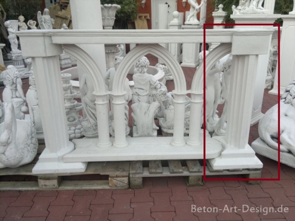 Balustraden, Baluster, Handlauf, Fusslauf, Gartendekoration