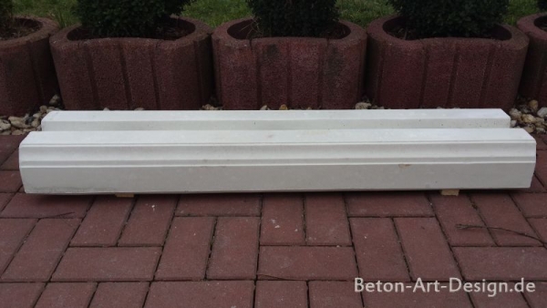 Baluster, Balustrade, Fassadenstuck, Betonstuck, Stuck