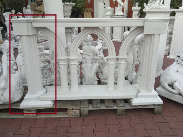 Balustraden, Baluster, Handlauf, Fusslauf, Gartendekoration