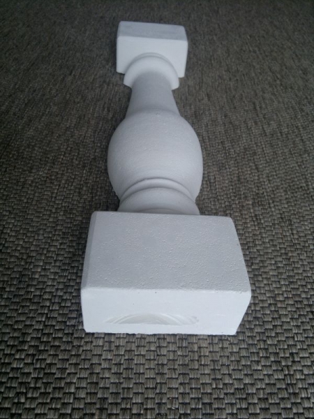 Baluster, Balustrade, Fassadenstuck, Betonstuck, Stuck