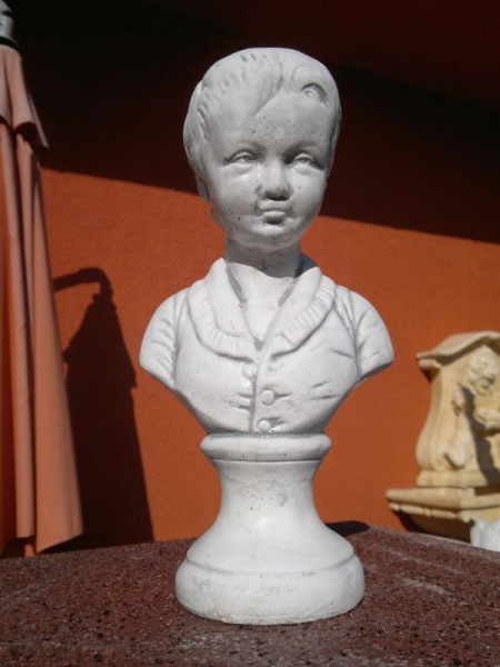 Büste, Skulptur, Steinfigur, Gartendekoration