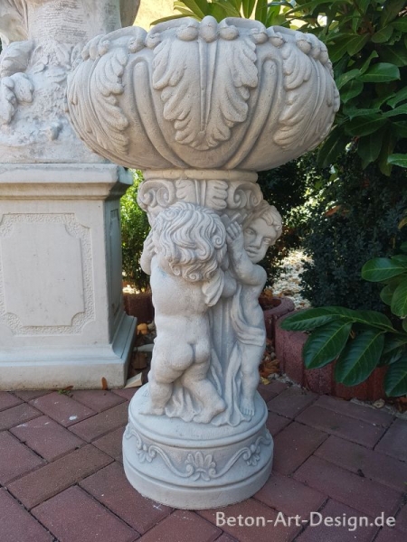 Pflanzschale, Steinfiguren, Gartenfiguren, Skulpturen, Statuen