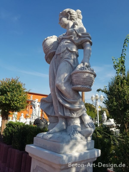 Garden figure "Flower girl" Statue 145 cm