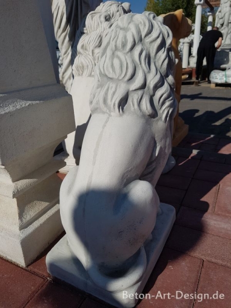 Löwe Steinfigur, Statue, Gartendekoration