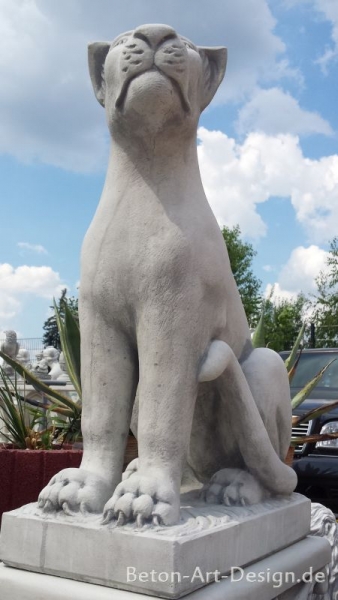 Löwen, Statue, Steinfigur, Skulptur, Gartendekoration