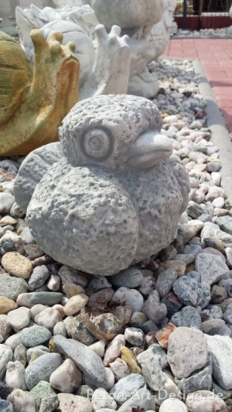 charming garden figure "Spatz Fridolin" 8 Kg