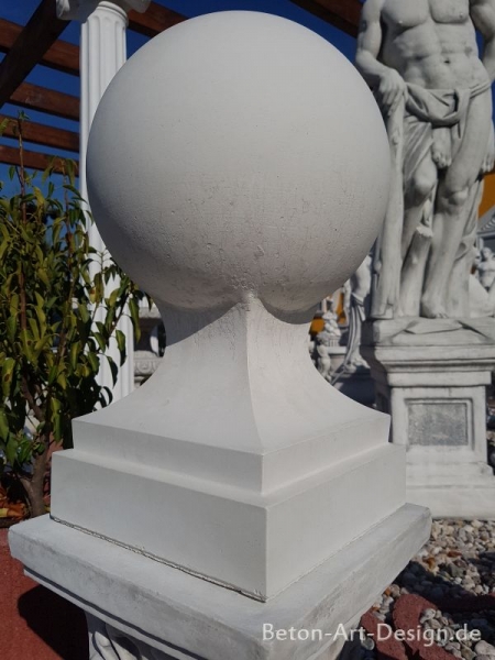 Kugel, Pinienzapfen, Pfeilerschmuck, Obelisk, Pfeilerkappe, Gartendekoration