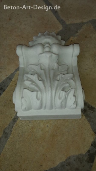 Konsole, Fassadenstuck, Fensterbank Konsole, Fassadenschmuck, Stuck, Gipsstuck