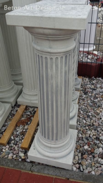 Säule, Sockel, Steinsäule, Figurensäule, Podest, Gartendekoration