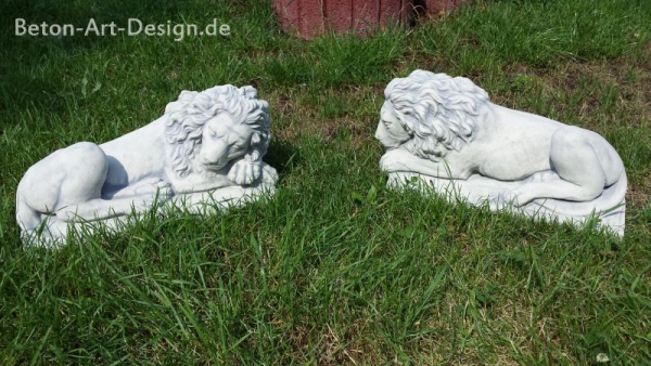 Löwe Steinfigur, Statue, Gartendekoration