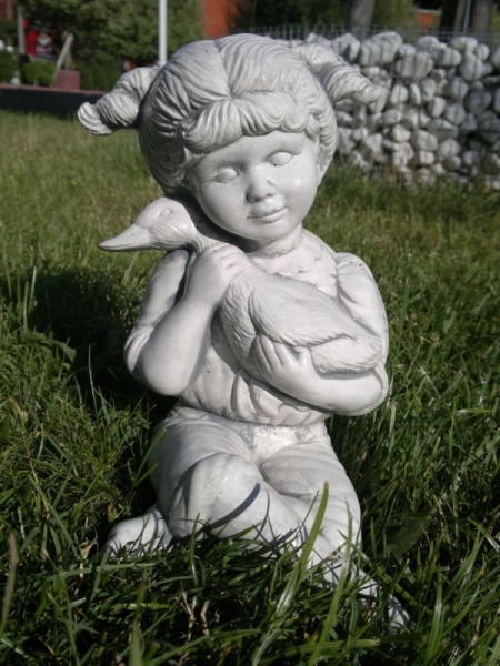 "Girl with Goose" delightful garden shows
